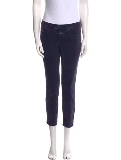 Pre-owned Closed Skinny Leg Pants In Blue