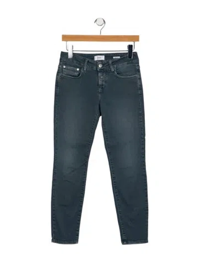 Pre-owned Closed Skinny Leg Pants In Blue