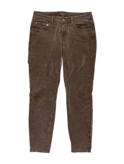 Pre-owned Closed Skinny Leg Pants In Brown