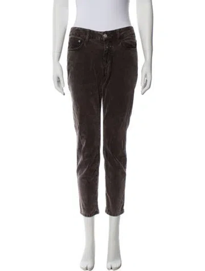 Pre-owned Closed Skinny Leg Pants In Brown