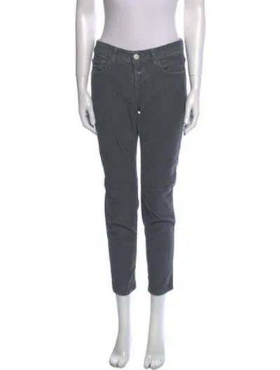 Pre-owned Closed Skinny Leg Pants In Gray