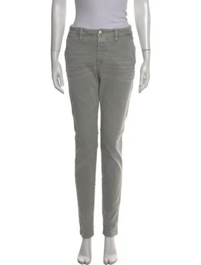 Pre-owned Closed Skinny Leg Pants In Gray