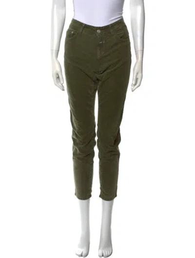 Pre-owned Closed Skinny Leg Pants In Green