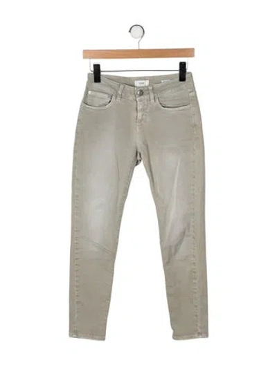 Pre-owned Closed Skinny Leg Pants In Green