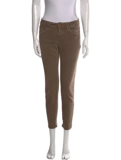 Pre-owned Closed Skinny Leg Pants In Neutral