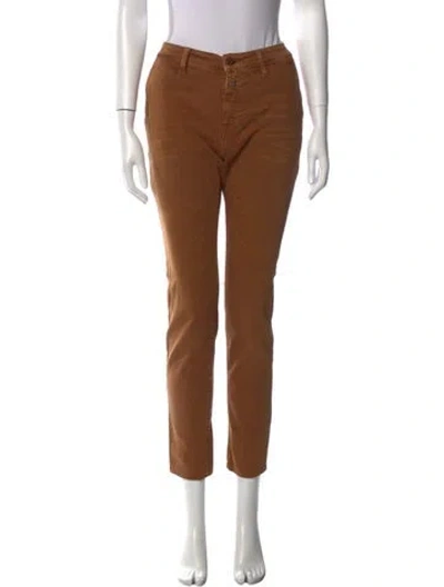 Pre-owned Closed Skinny Leg Pants In Orange