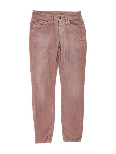 Pre-owned Closed Skinny Leg Pants In Pink