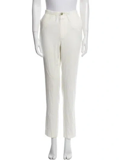 Pre-owned Closed Skinny Leg Pants In White