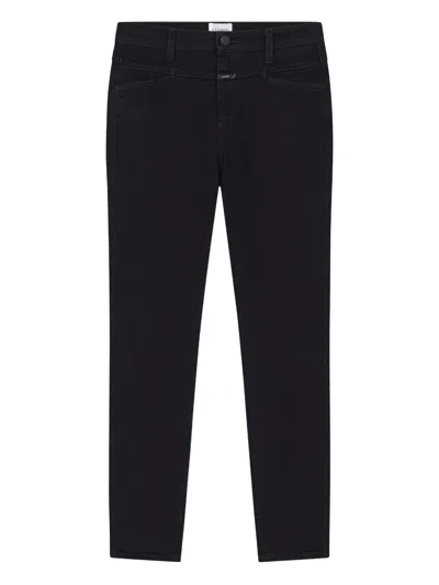 Closed Skinny Pusher Jeans In Black