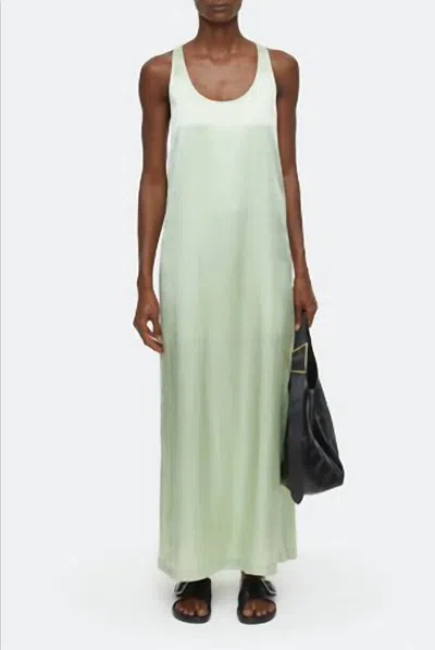 Closed Sleeveless Maxi Dress In Limonada