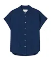 Closed Dark Blue Linen Blend Shirt