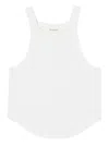 CLOSED SLEEVELESS TOP