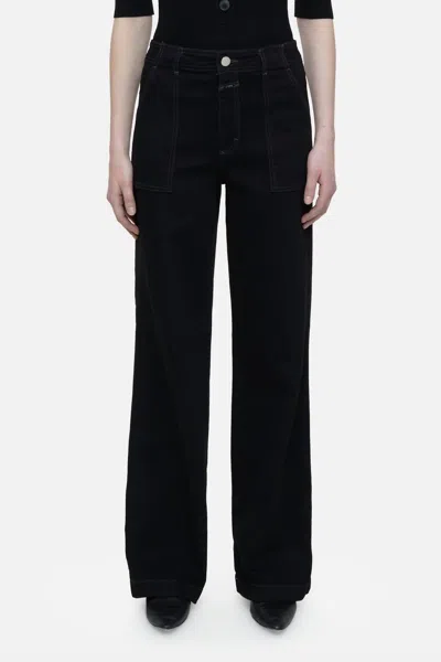 Closed Slim Aria Denim Jeans In Black
