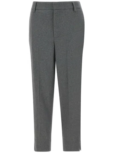 Closed Sonnet Tapered Trousers In グレー