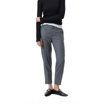 Closed Sonnett Slim Pants In Dark Grey Melange In Multi