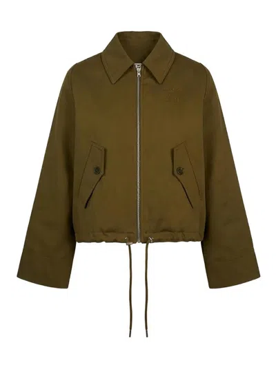 Closed Sportive Jacket In Green