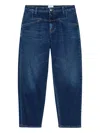 Closed Stover-x In Dark Blue In Blue