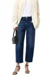 Closed Stover-x Relaxed Jeans In Dark Blue In Blue