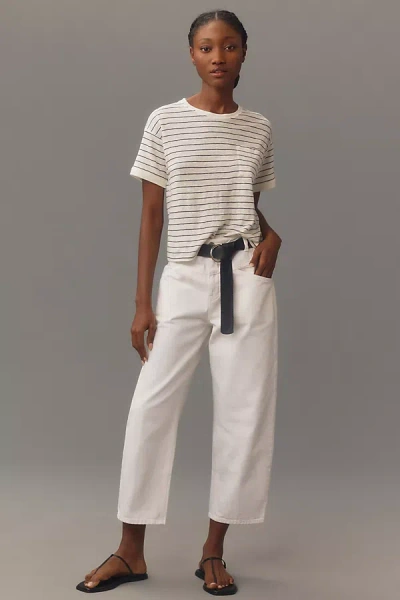 Closed Stover-x Mid-rise Tapered Jeans In White