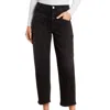 Closed Stover-x Tapered Straight Leg Jeans In Black