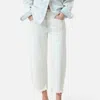 Closed Stover Relaxed Mid-rise Waist Jeans In Extrem Light In Blue