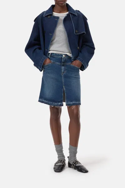 Closed Stover-x Skirt In Dark Blue