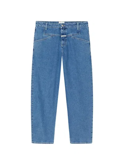 Closed Stover-x Tapered-jeans In Blue