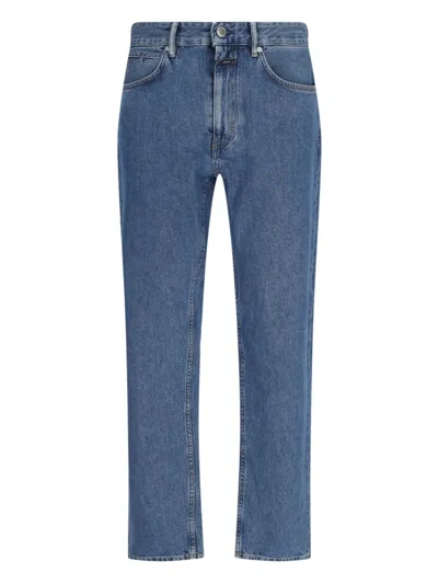 Closed 'cooper True' Straight Jeans In Blue