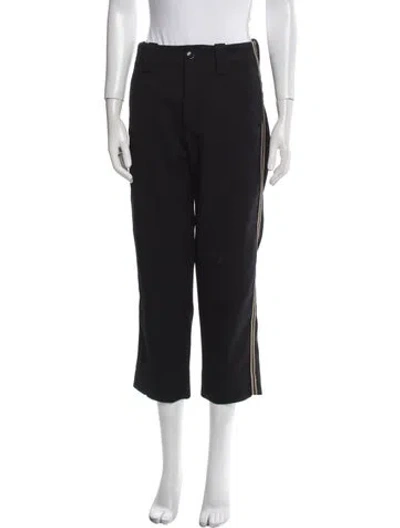 Pre-owned Closed Straight Leg Pants In Black
