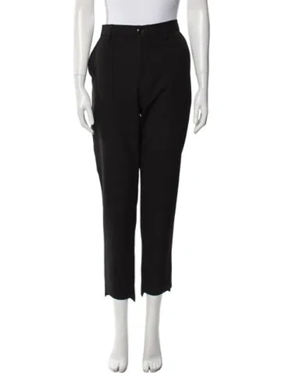 Pre-owned Closed Straight Leg Pants In Black