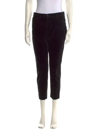 Pre-owned Closed Straight Leg Pants In Black