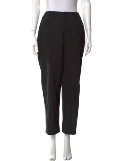 Pre-owned Closed Straight Leg Pants In Black