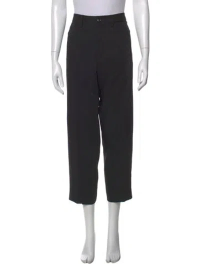 Pre-owned Closed Straight Leg Pants In Black