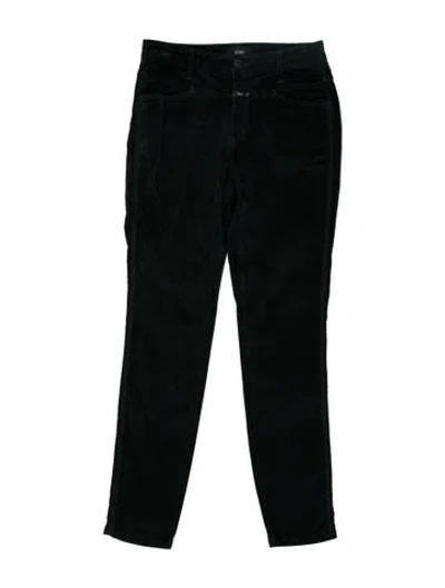 Pre-owned Closed Straight Leg Pants In Black