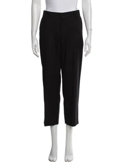 Pre-owned Closed Straight Leg Pants In Black