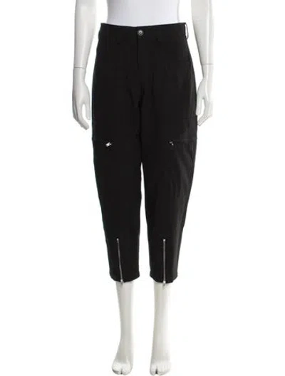 Pre-owned Closed Straight Leg Pants In Black