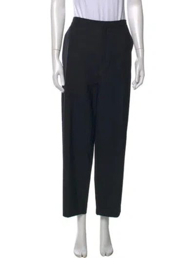 Pre-owned Closed Straight Leg Pants In Black