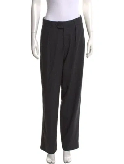 Pre-owned Closed Straight Leg Pants In Black