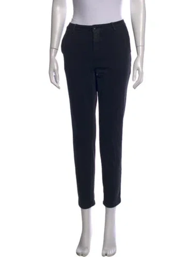 Pre-owned Closed Straight Leg Pants In Black