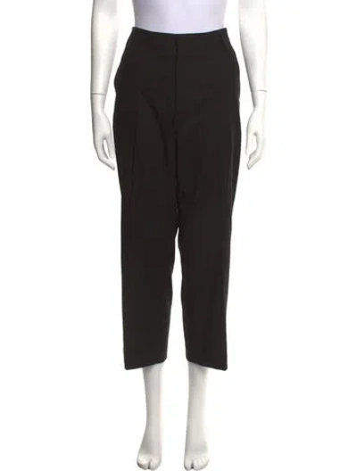 Pre-owned Closed Straight Leg Pants In Black