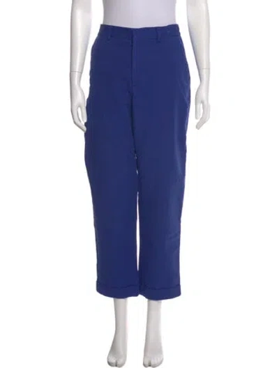 Pre-owned Closed Straight Leg Pants In Blue