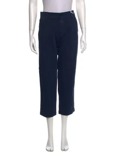 Pre-owned Closed Straight Leg Pants In Blue
