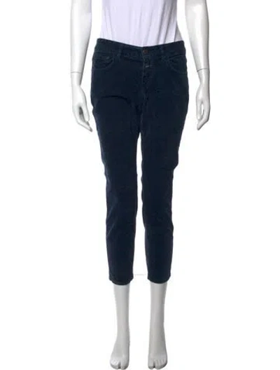 Pre-owned Closed Straight Leg Pants In Blue