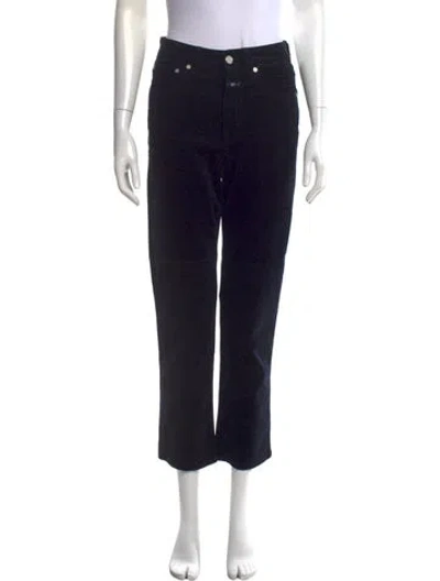 Pre-owned Closed Straight Leg Pants In Blue