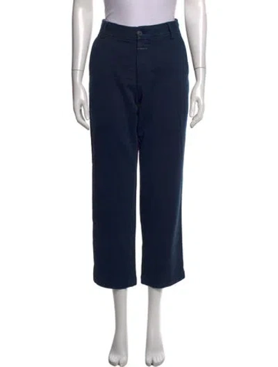 Pre-owned Closed Straight Leg Pants In Blue
