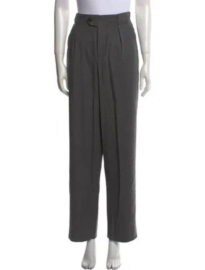 Pre-owned Closed Straight Leg Pants In Gray
