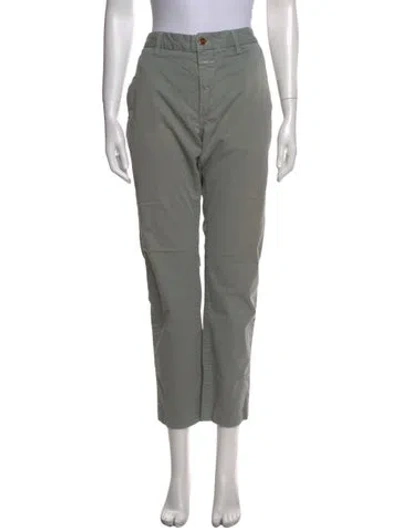 Pre-owned Closed Straight Leg Pants In Gray