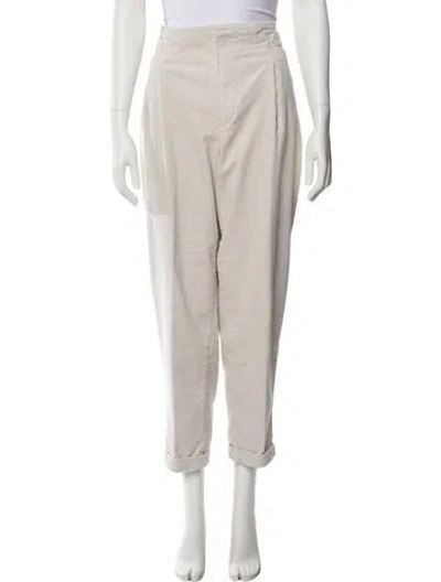 Pre-owned Closed Straight Leg Pants In Gray