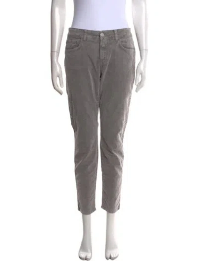 Pre-owned Closed Straight Leg Pants In Gray