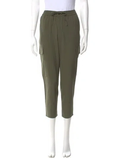 Pre-owned Closed Straight Leg Pants In Green